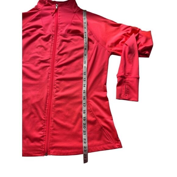 Tangerine hot pink zip front jacket - Picture 5 of 9